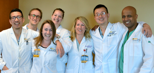Group of smiling Plastic Surgery Residents