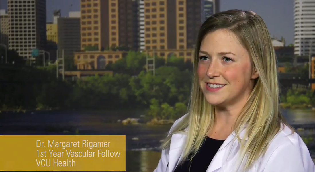 Vascular fellow alumnus, Margaret Rigamer, MD talks about why she chose VCU vascular surgery for her fellowship program.